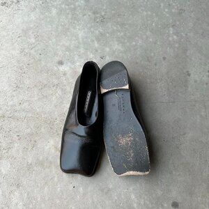 Aarahee Patent Leather Black Suki Flat